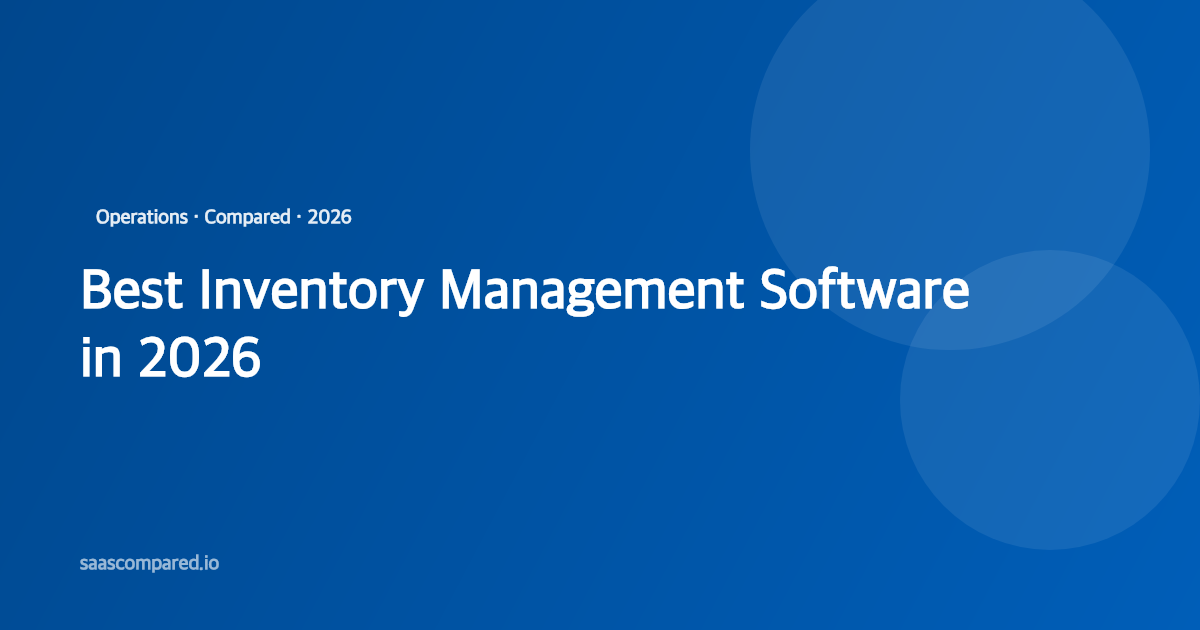Best Inventory Management Software for Small Business in 2026